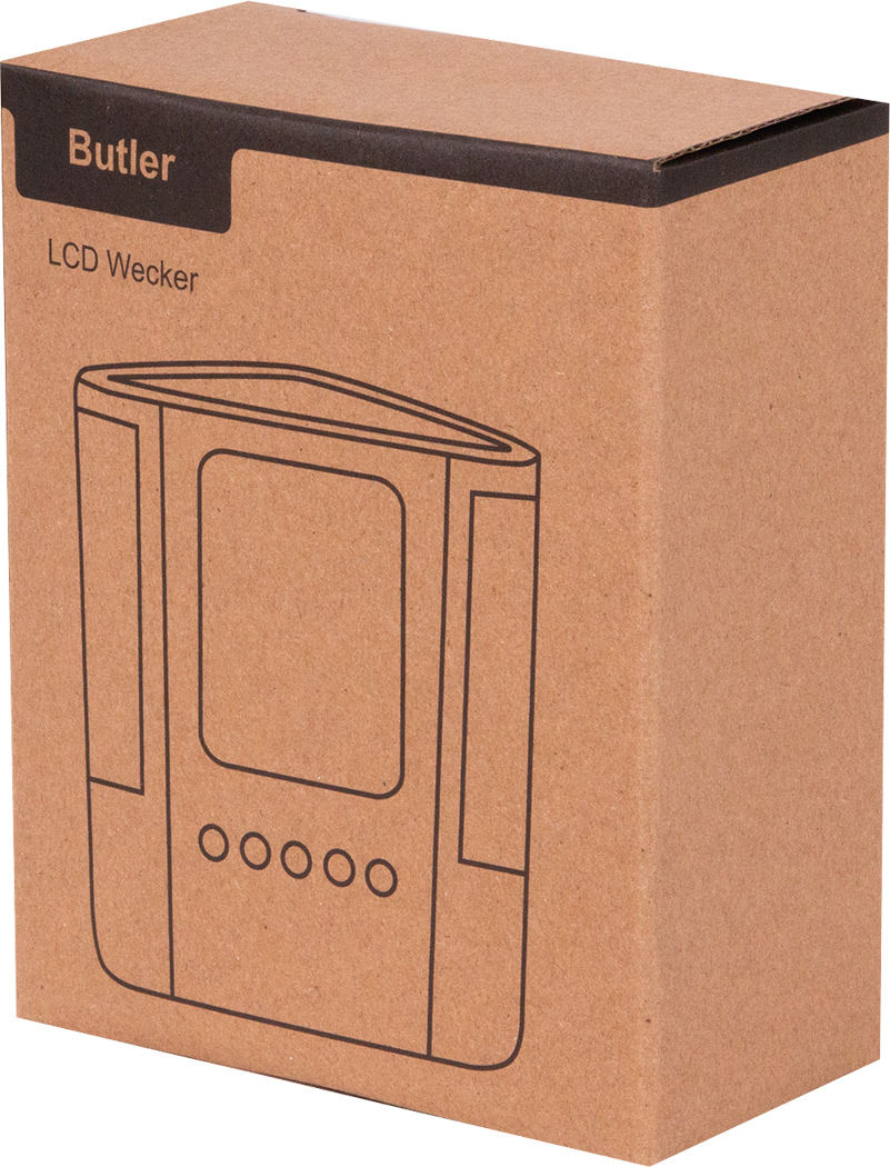 LCD-Wecker BUTLER