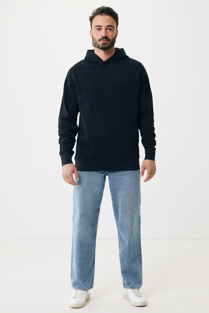 IQONIQ Yengo Hoodie mit Seitentaschen aus rec. Baumwolle