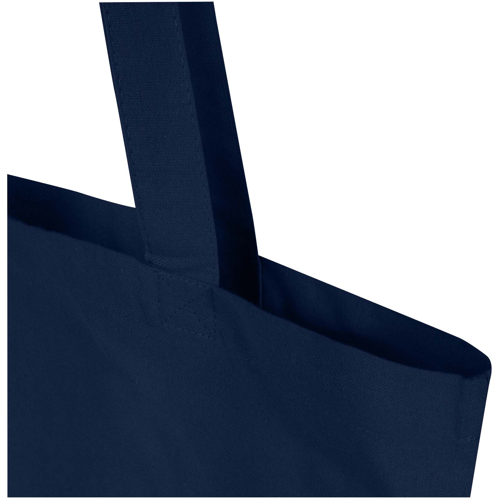 Madras Blend 140 g / m² Tragetasche aus GRS-recycelter Baumwolle 7L