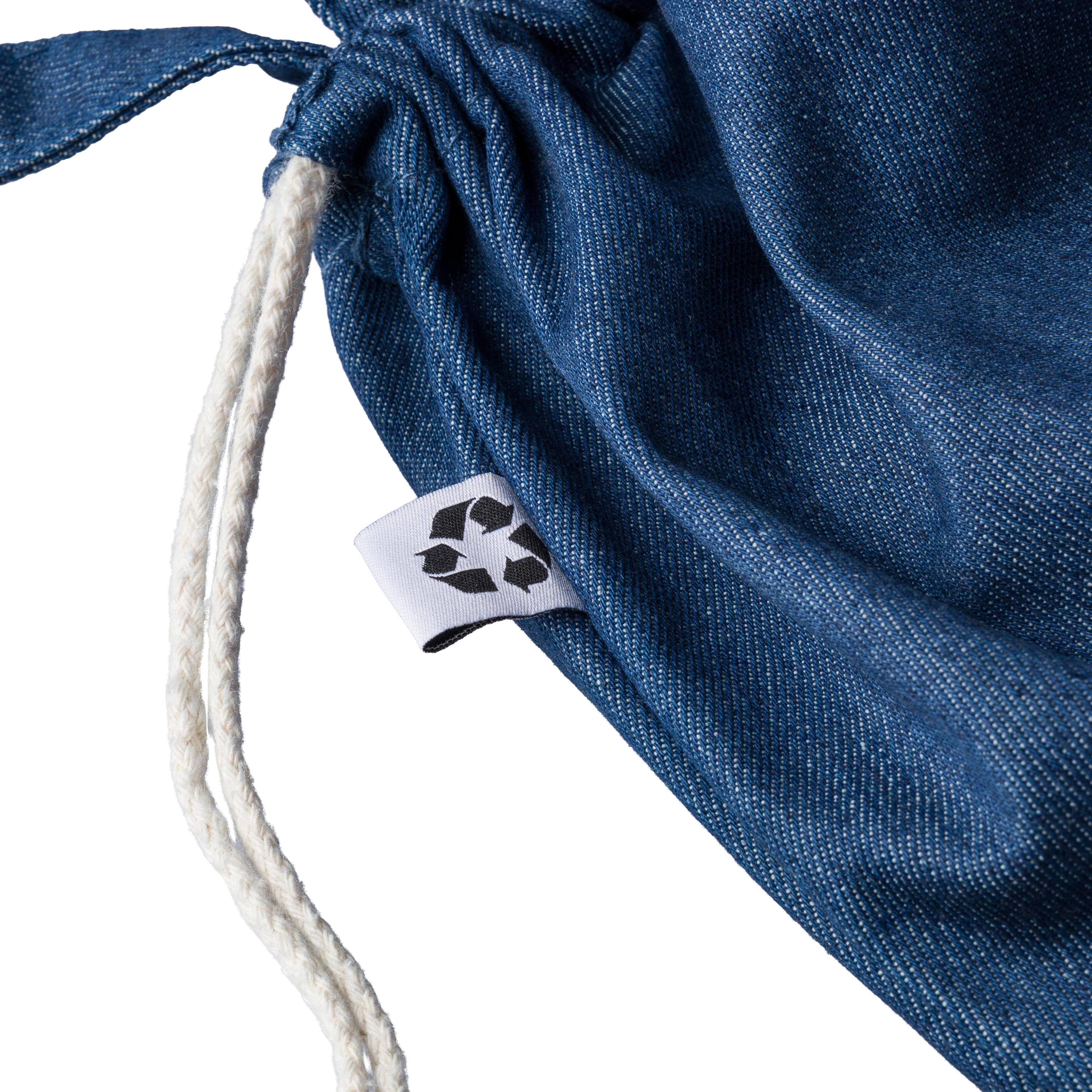 Kordelzugbeutel Dex | Recyceltes Denim | 6,6 l