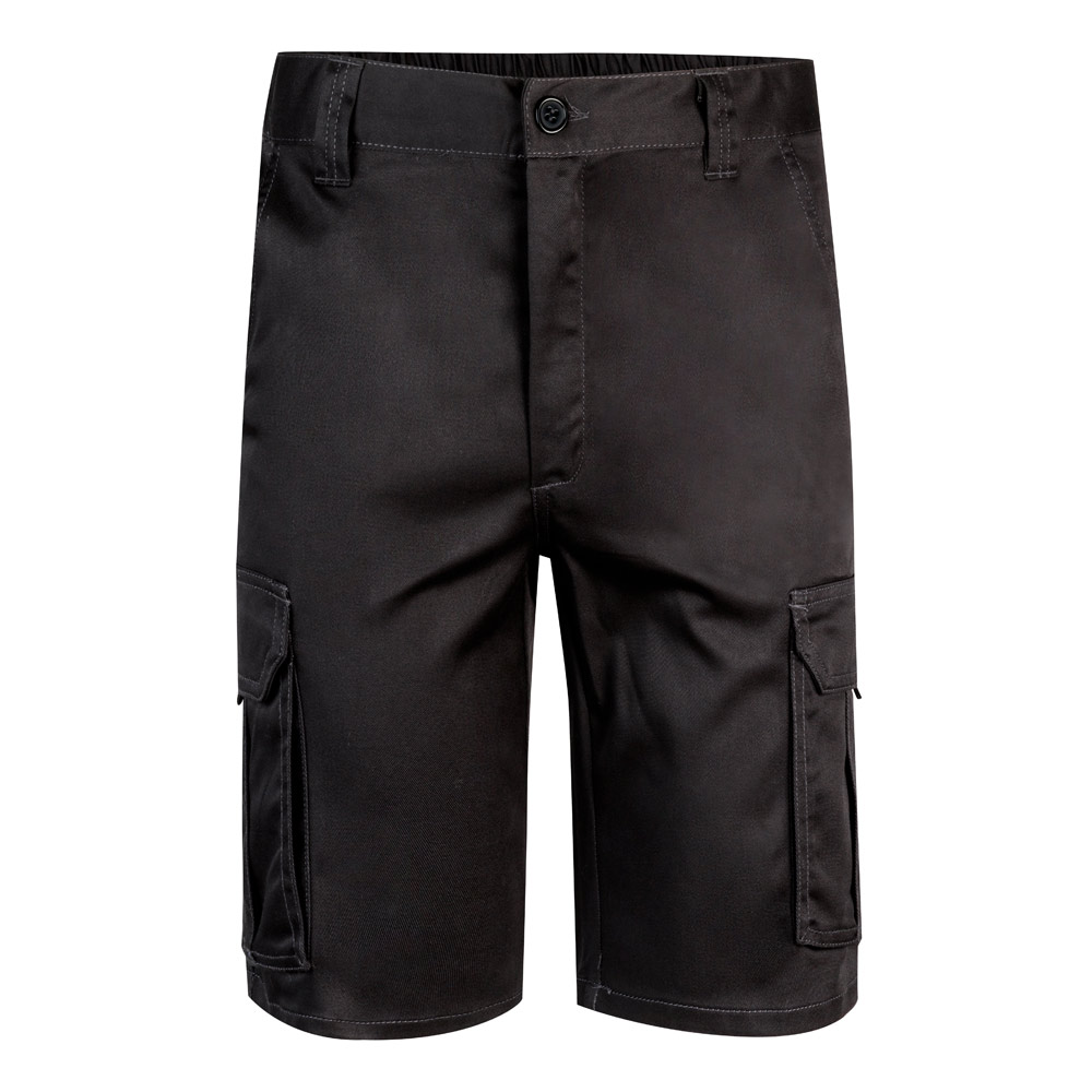 VL HEBE Stretch-Bermudashorts mit mehreren Taschen (240 g / m²), aus Baumwolle (46 %), EME (38 %) und Polyester (16 %)