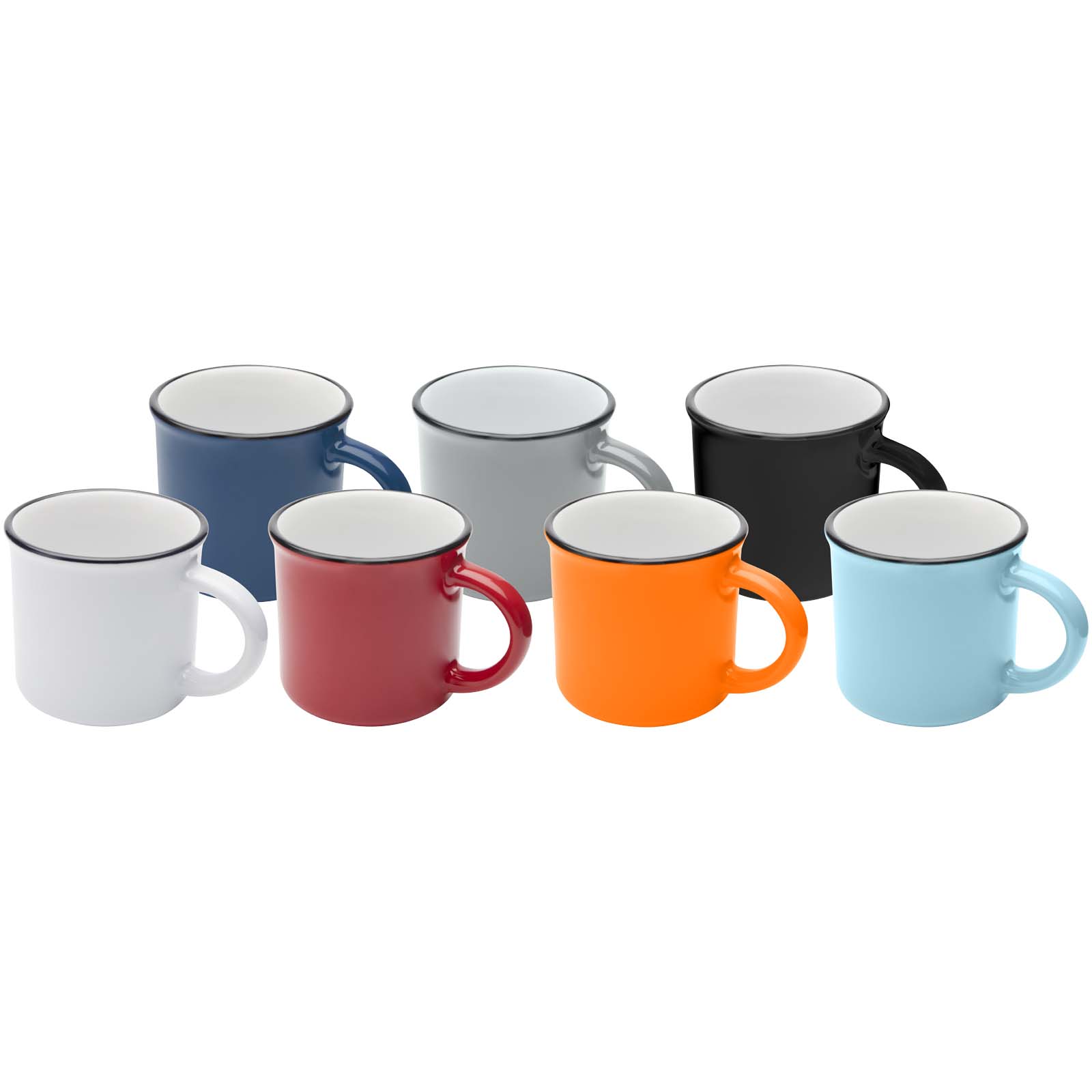 Bari Keramiktasse 240 ml mit glänzender Oberfläche