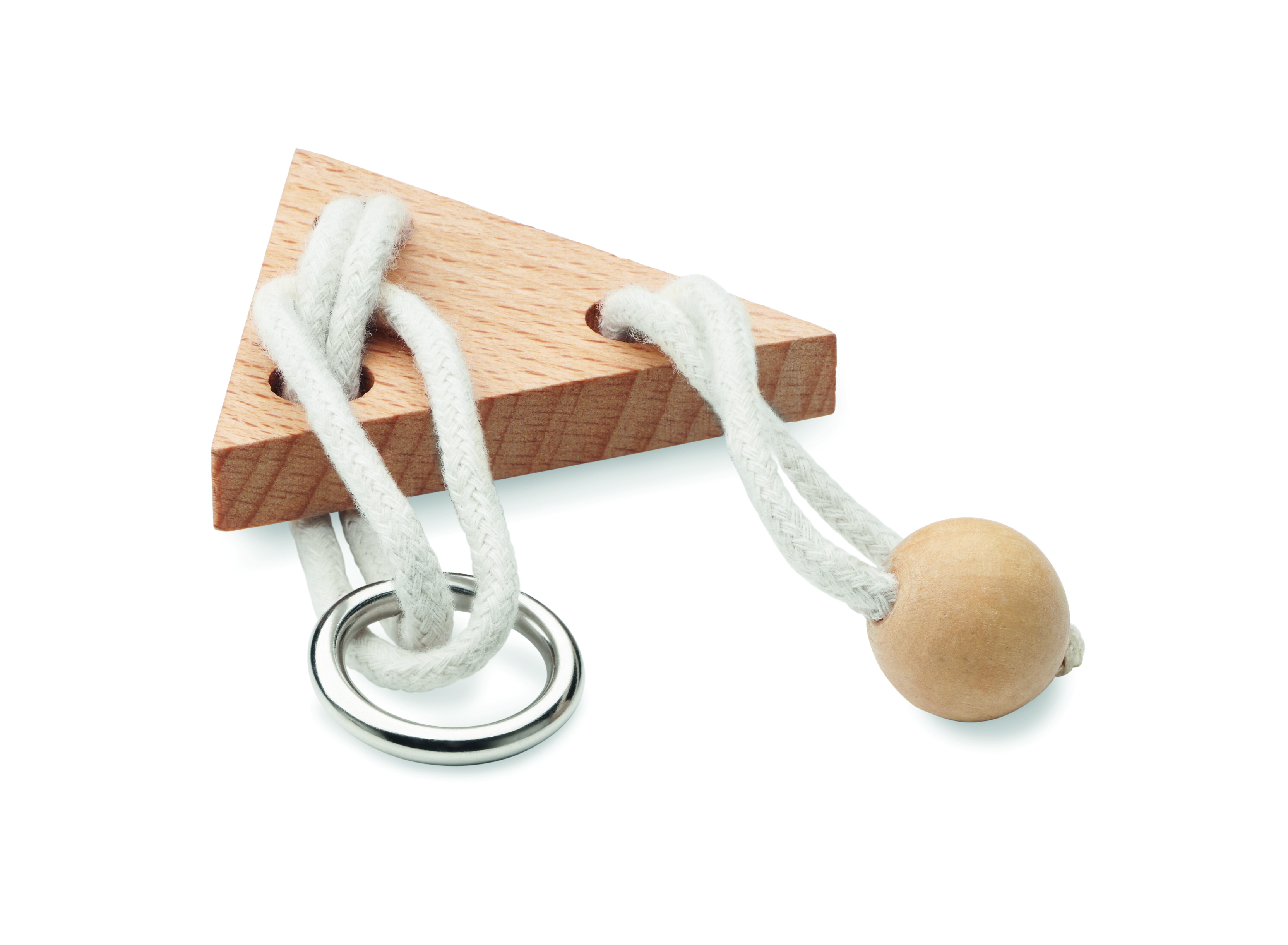 Geduldsspiel Holz Dreieck NERVE