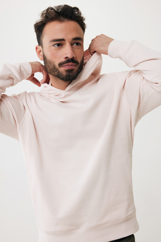 IQONIQ Yengo Hoodie mit Seitentaschen aus rec. Baumwolle