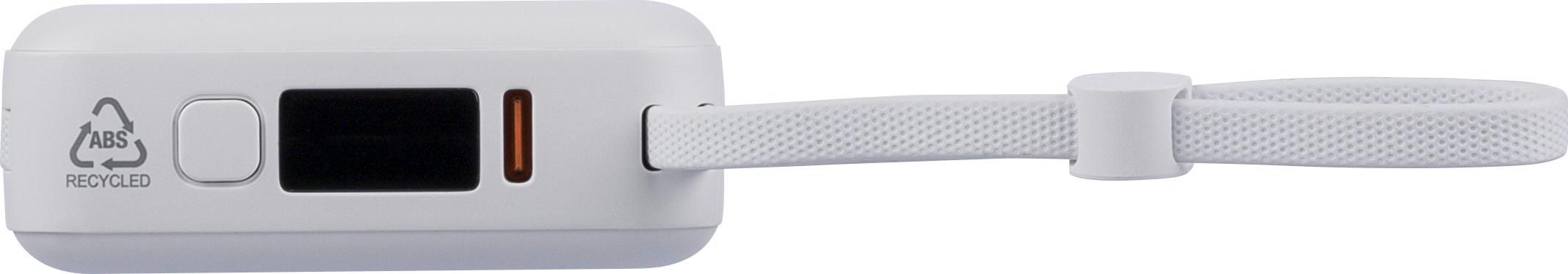 Recycelte ABS-Powerbank Jona