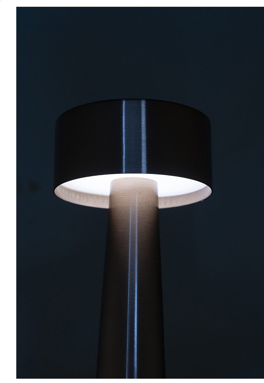 Tischlampe Flanagan Oro