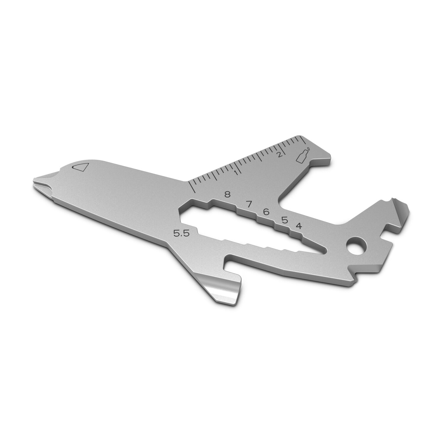 ROMINOX® Key Tool // Airplane - 19 functions (Flugzeug)