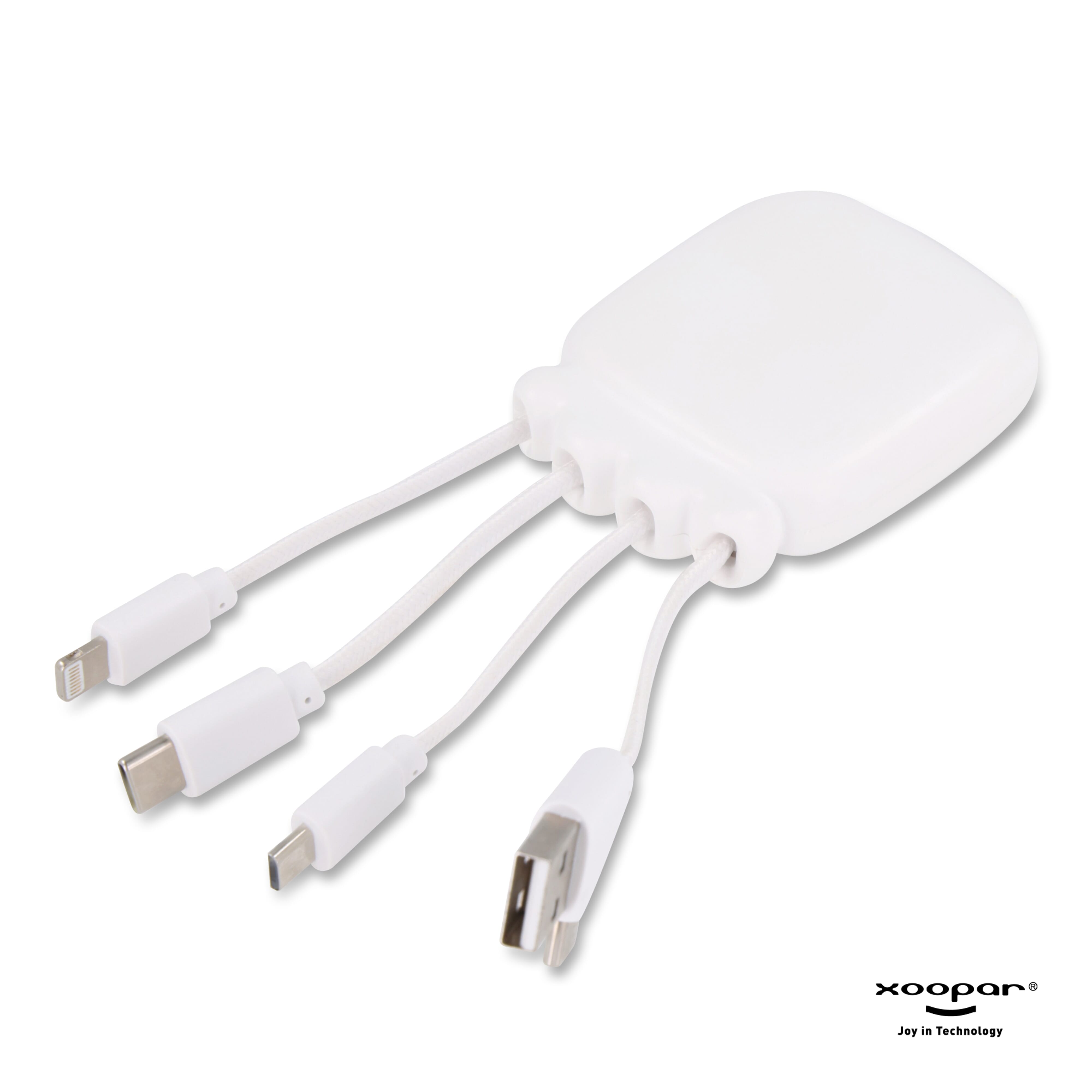 Xoopar Octopus Gamma 2 Powerbank with Bio Charging cable 3000mAh mit ...