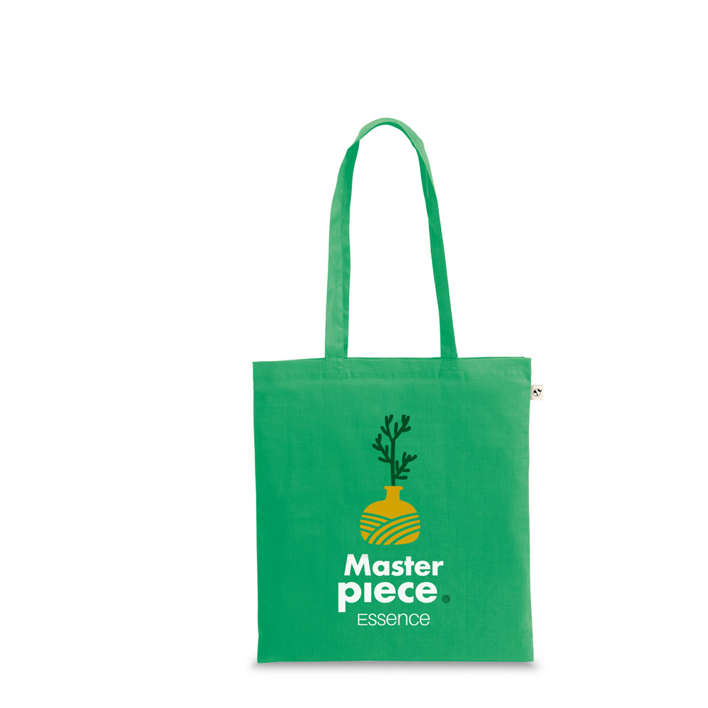 CAIRO Tragetasche aus recycelter Baumwolle (70%) und polyester (30% rPET) (180 g / m²)