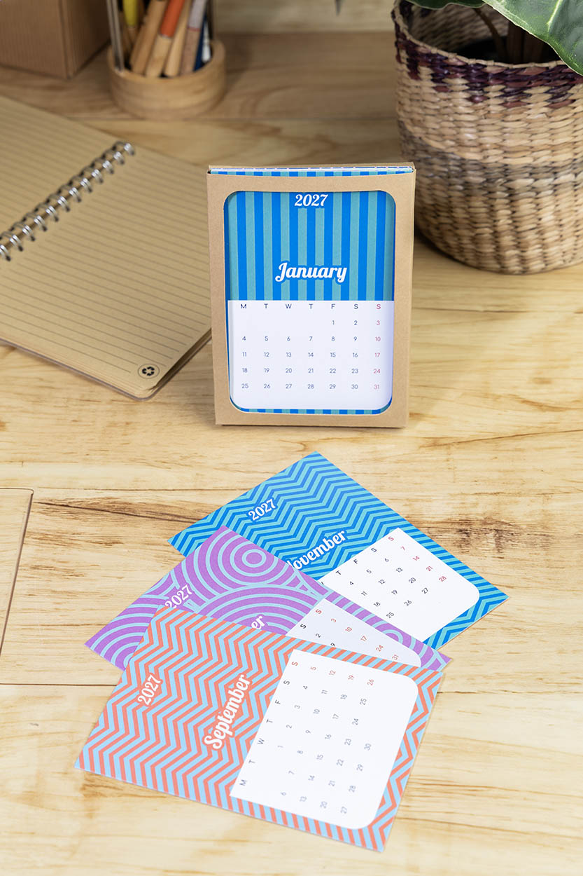 Individueller Tischkalender CreaDate Shuffle