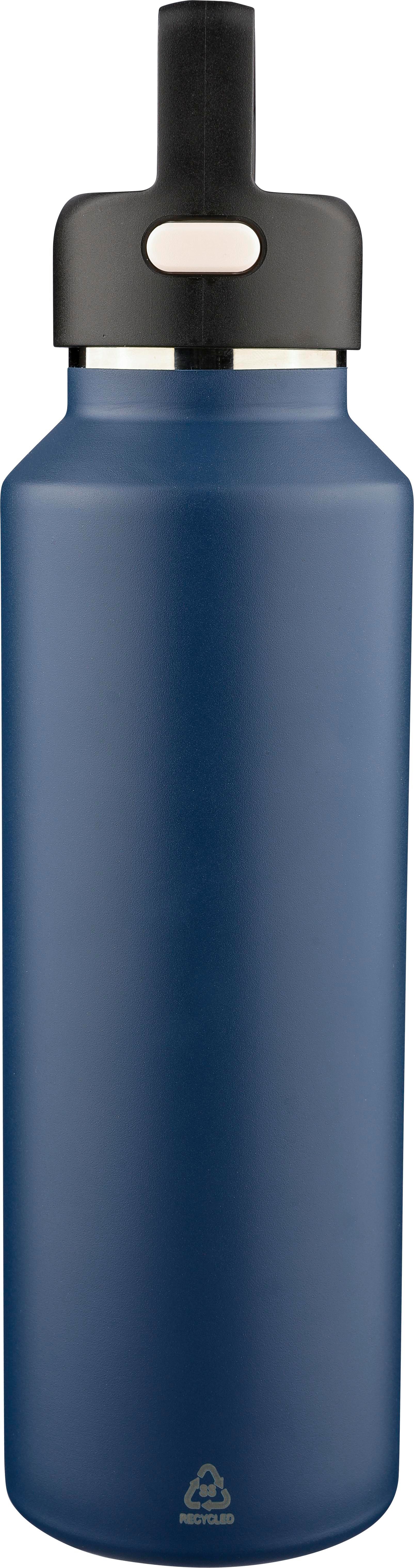 Recycelte doppelwandige Edelstahlflasche (600 ml) Mace