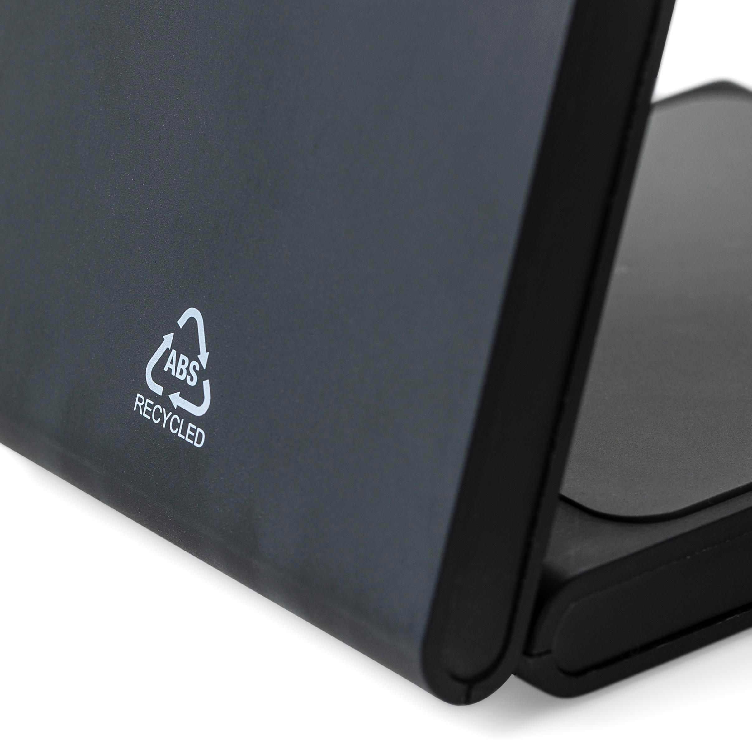 Recyceltes ABS 3-in-1 magnetisches kabelloses Ladegerät Valerio