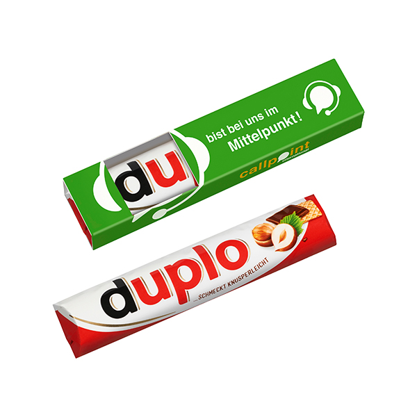 1er Duplo im Werbeschuber 1er Duplo im Werbeschuber