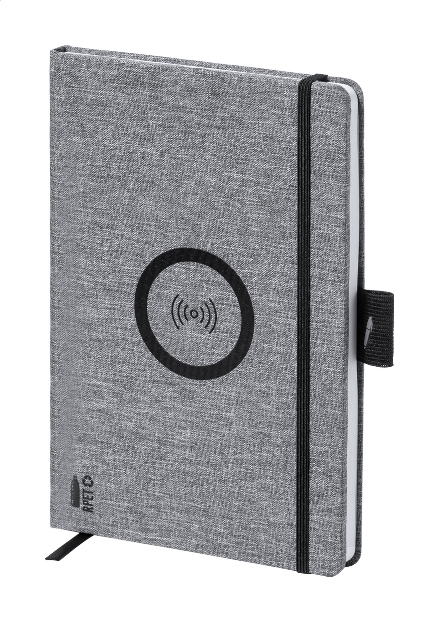 Notizbuch mit Wireless-Charger Charbuk Notizbuch mit Wireless-Charger Charbuk