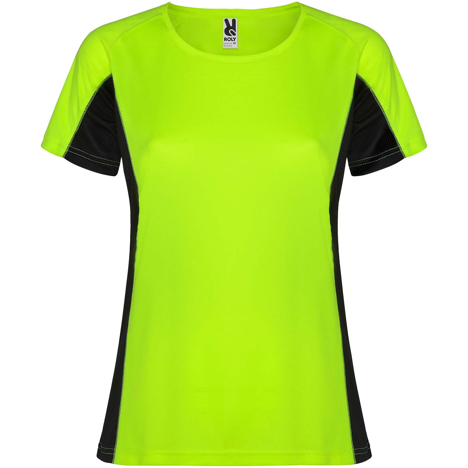 Fluor Green, schwarz