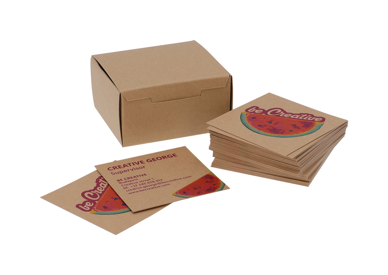 Individuelle Visitenkarten Visicard Square Eco Individuelle Visitenkarten Visicard Square Eco