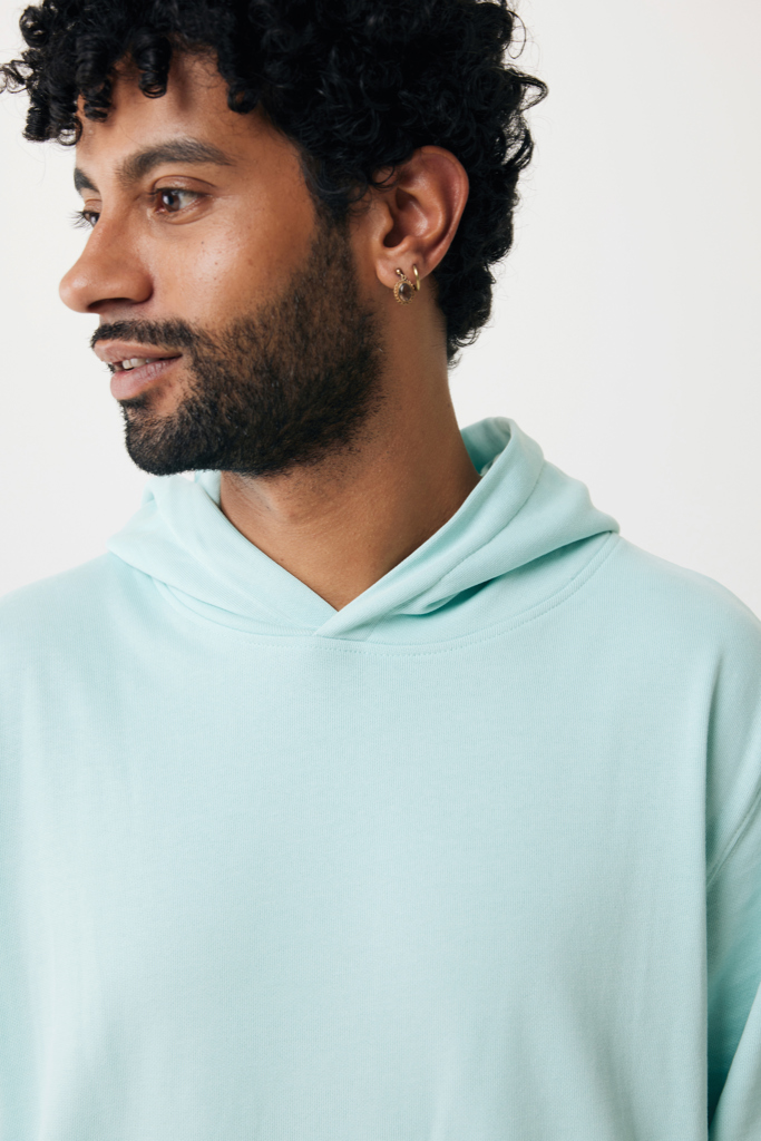 IQONIQ Yengo Hoodie mit Seitentaschen aus rec. Baumwolle