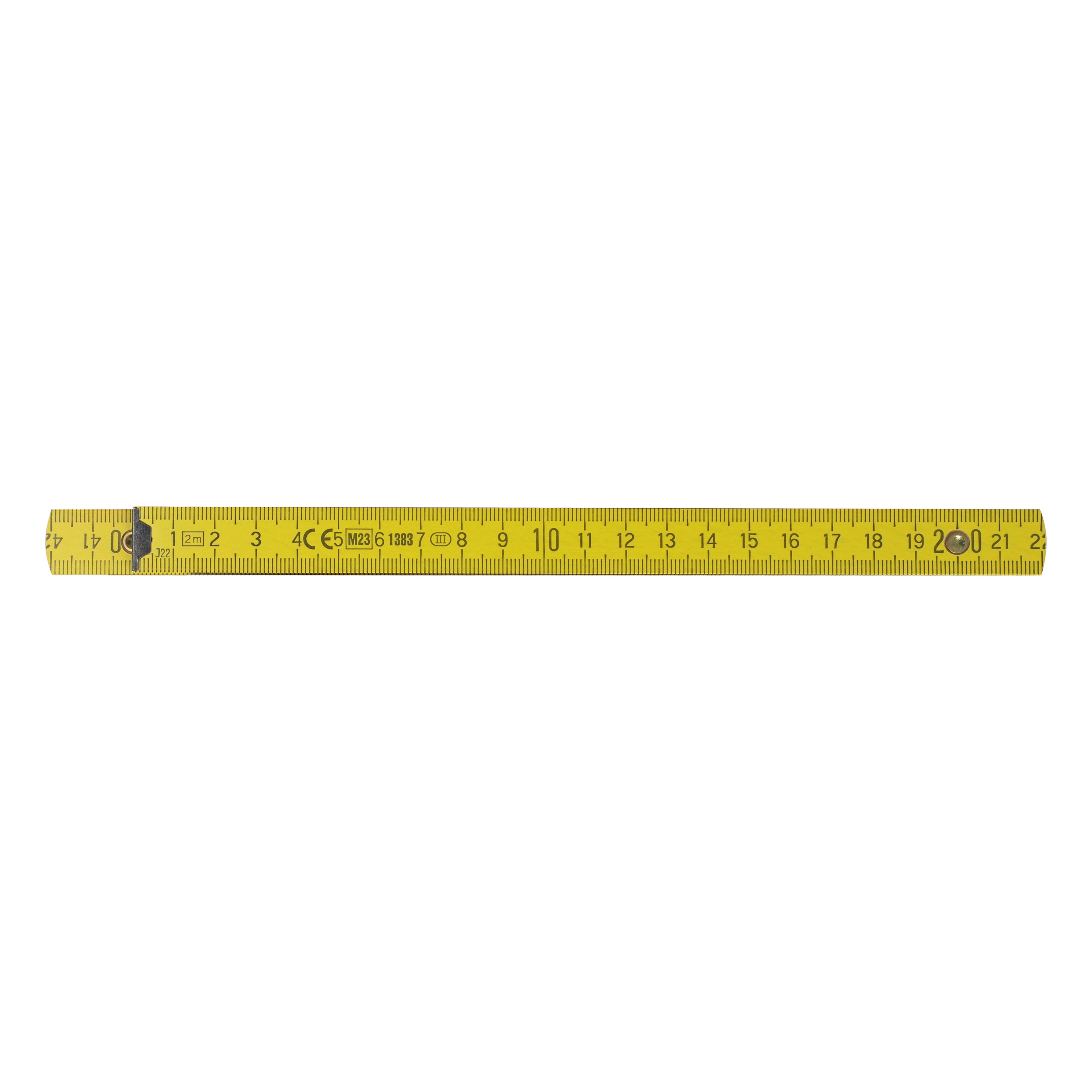 Zollstock Holz 2m Premium lackiert