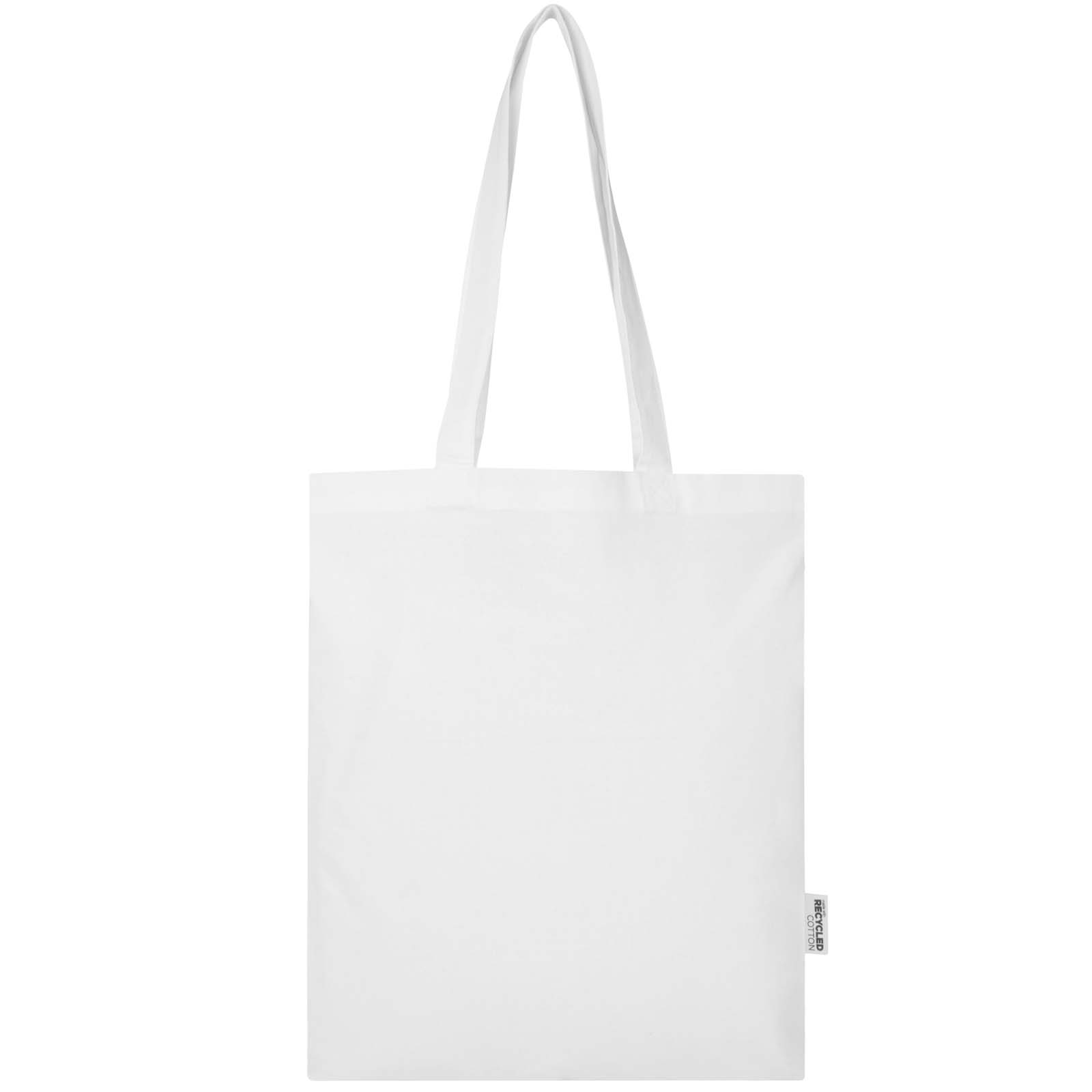 Madras Blend 140 g / m² Tragetasche aus GRS-recycelter Baumwolle 7L