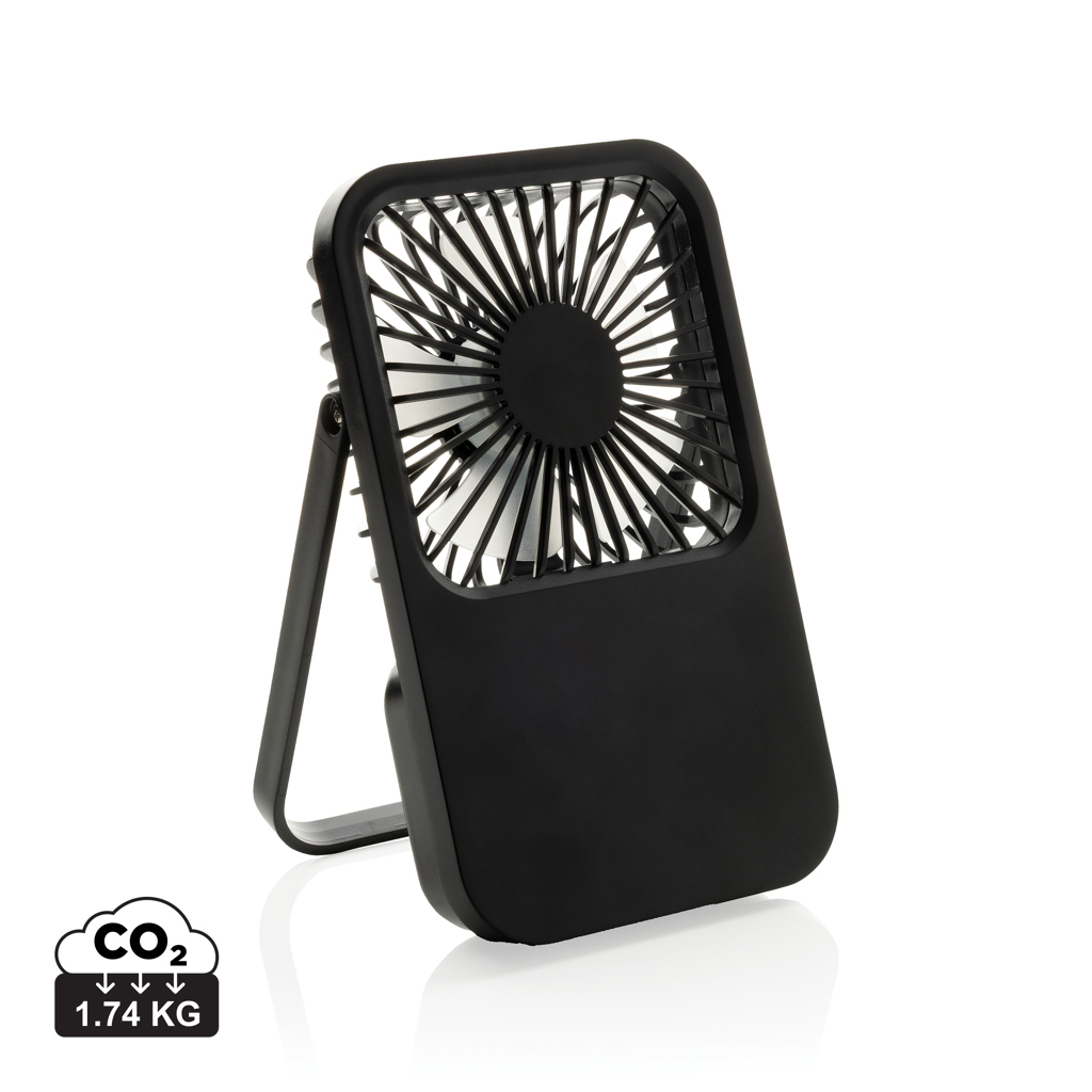 Aervina wiederaufladbarer Tischventilator aus RCS rec. ABS