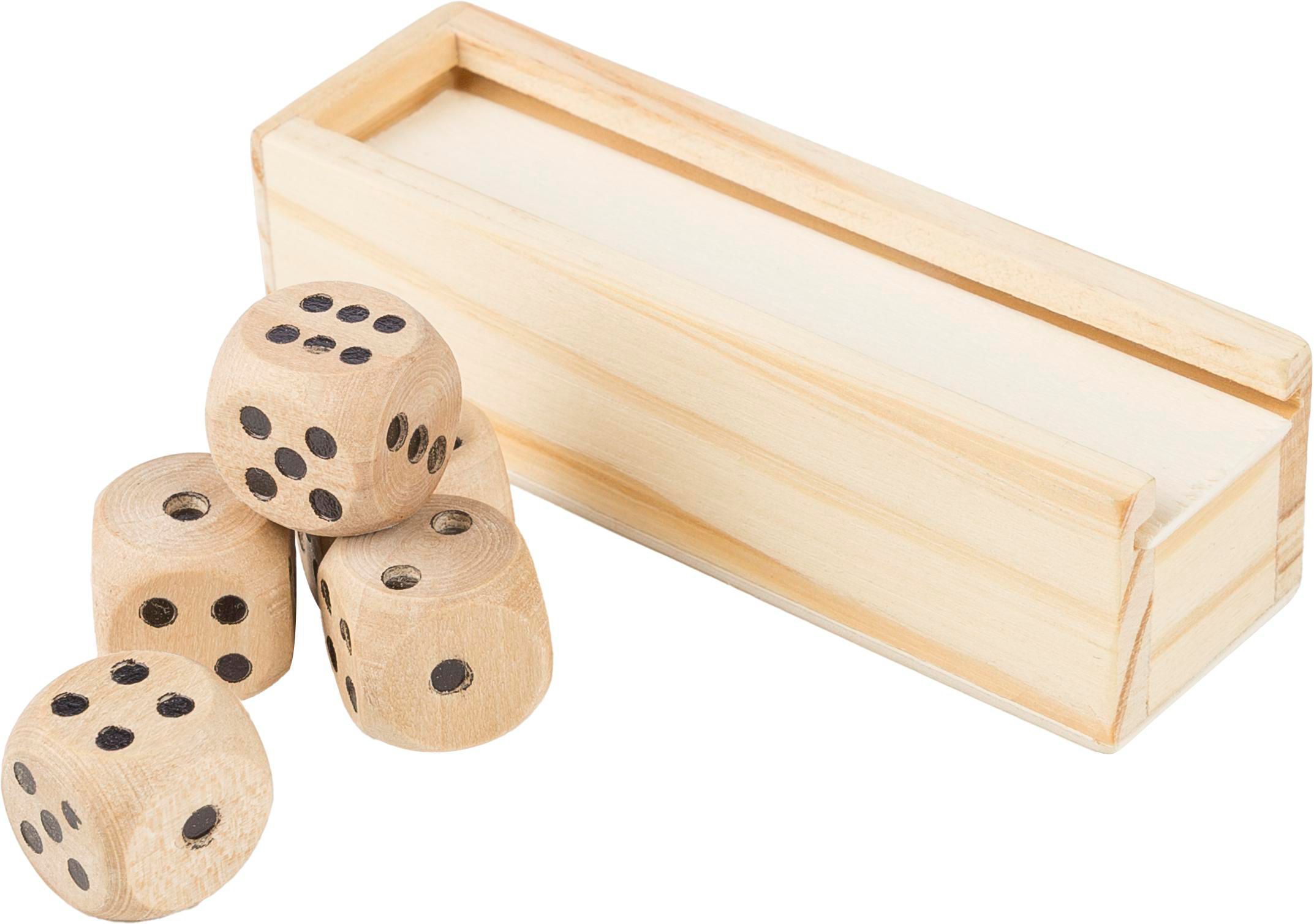 Würfelset Celine | Buchenholz | 5-teilig
