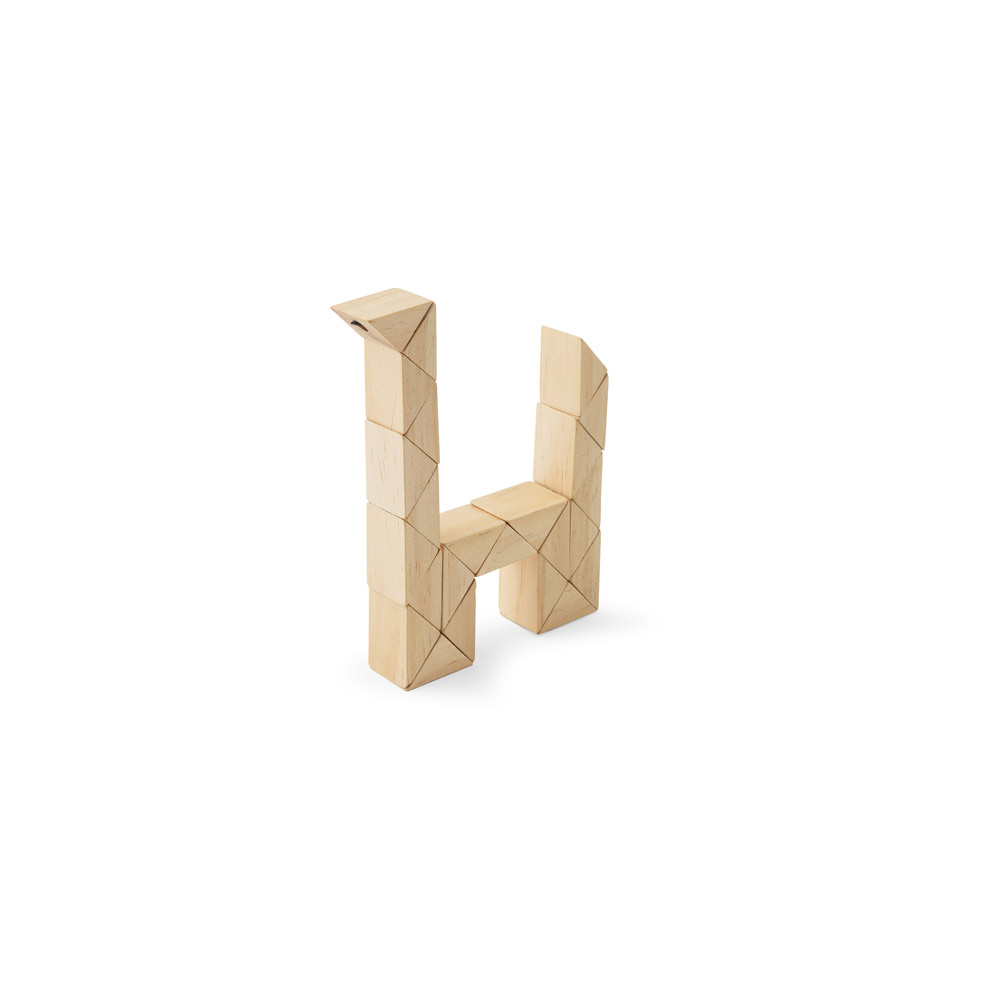 THINKO Holzpuzzle bestehend aus 24 Teilen