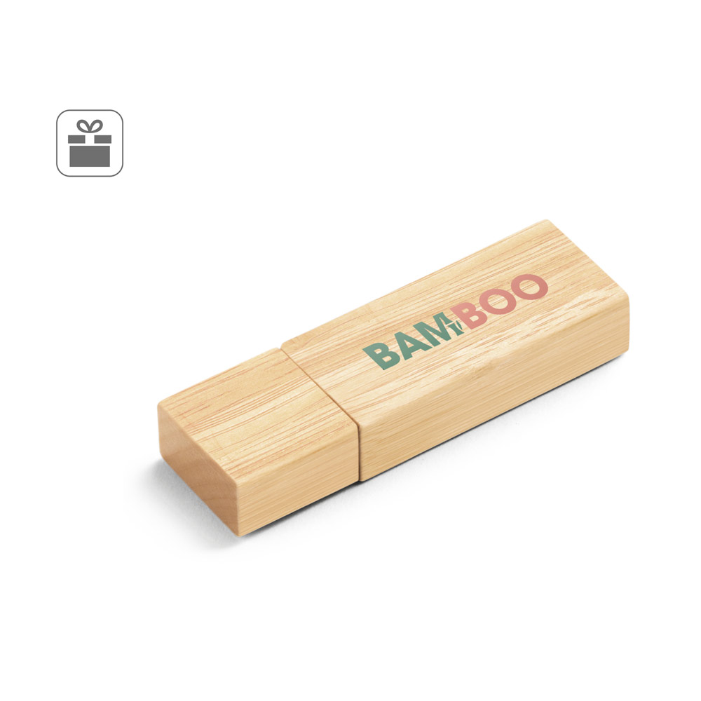 VENTER 8GB USB-Stick mit 8 GB aus Bambus
