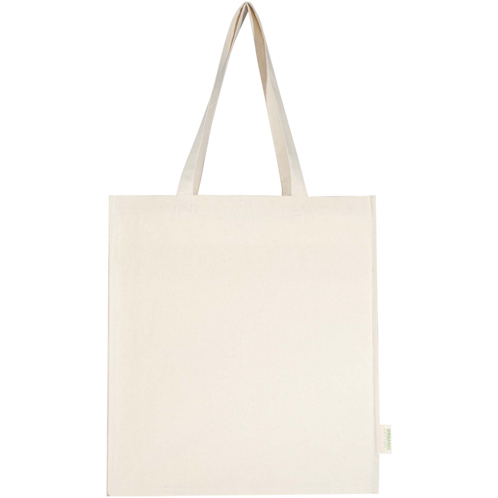 Odisha 180 g / m² OCS Bio Tragetasche mit Seitenfalten 14L