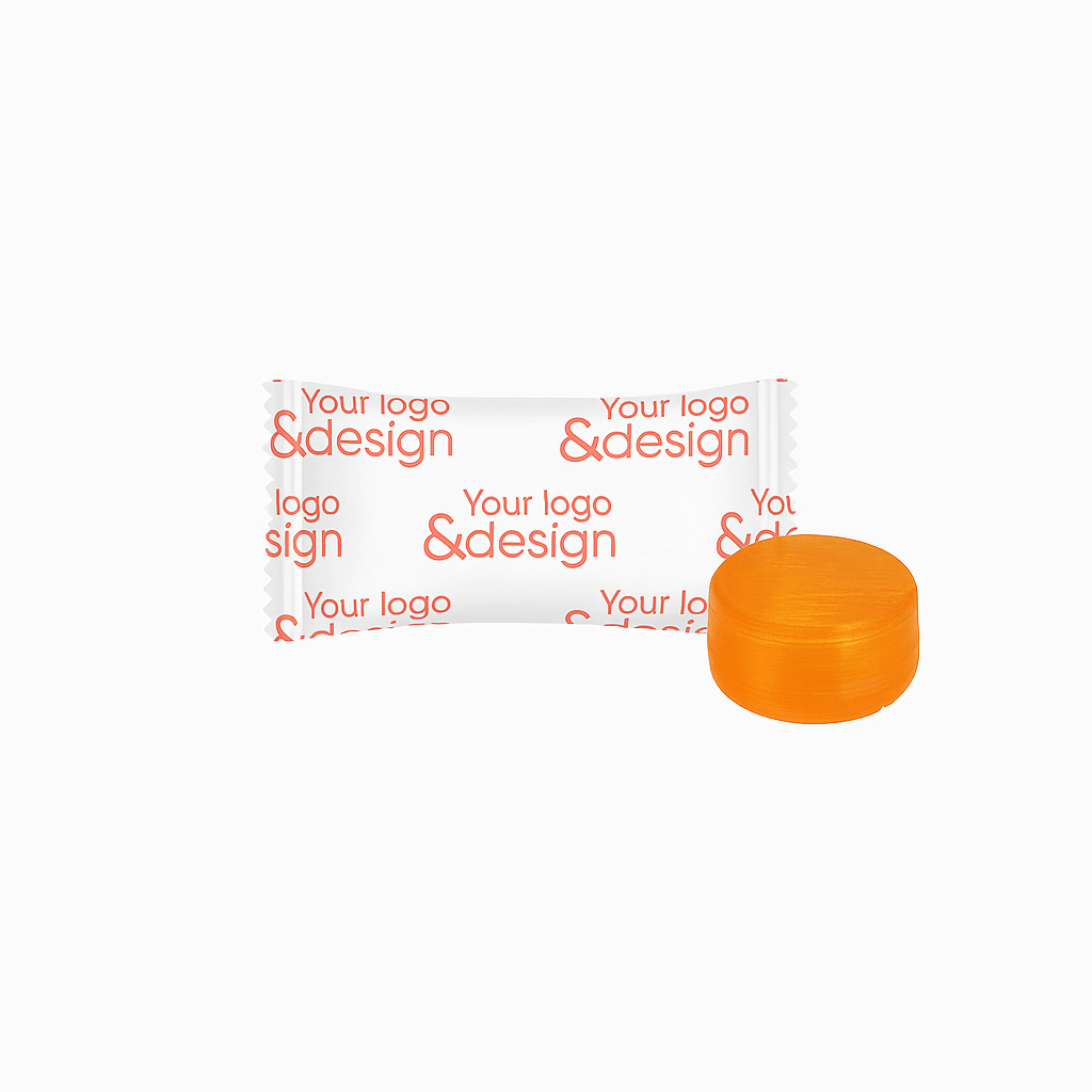 Werbebonbon Bonbon-Packung