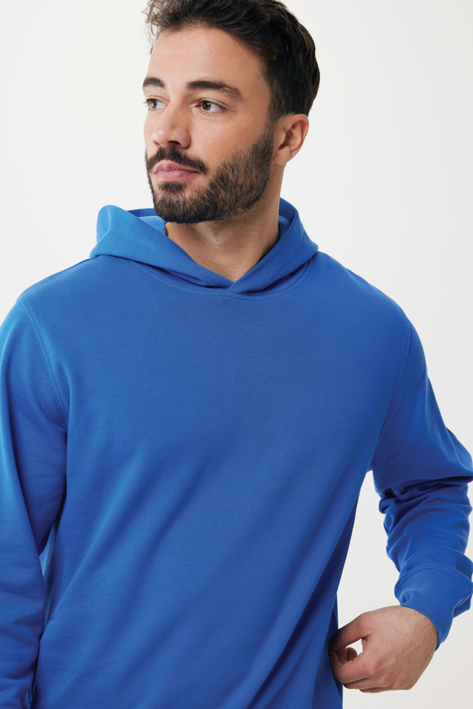 IQONIQ Yengo Hoodie mit Seitentaschen aus rec. Baumwolle