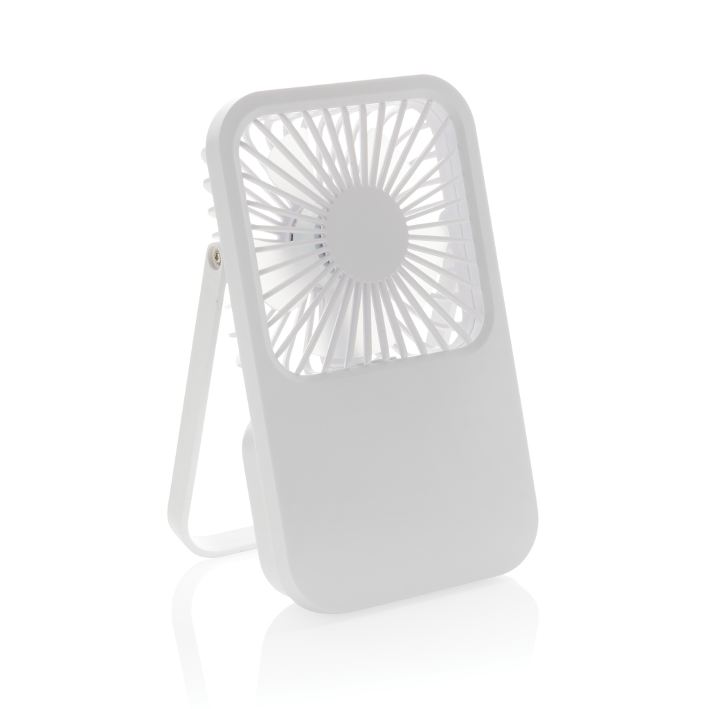 Aervina wiederaufladbarer Tischventilator aus RCS rec. ABS