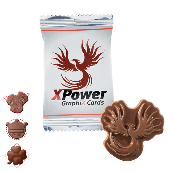 Schoko-Logo-Sonderform Schoko-Logo-Sonderform