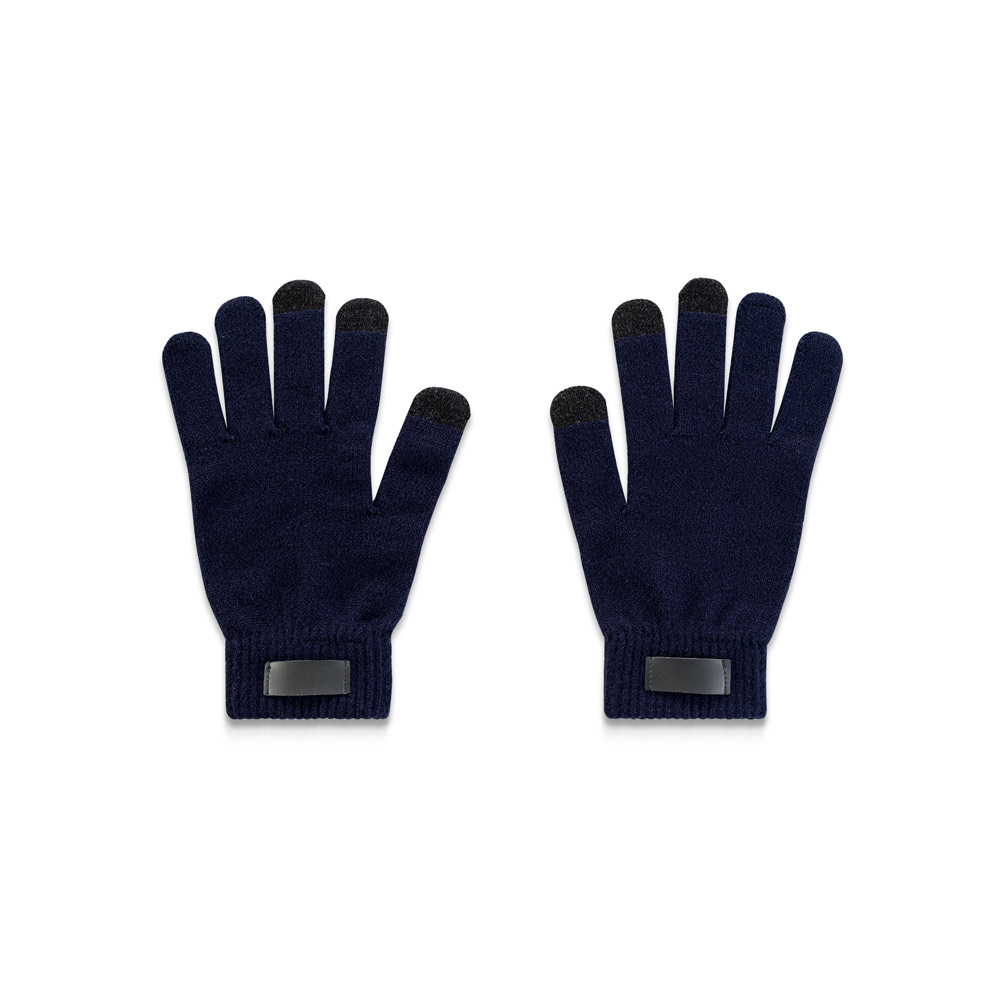 BURROW Handschuhe aus recyceltem Polyester (100% rPET), mit Tastspitzen