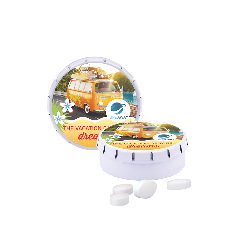 Quick Box XS, Pfeffi zuckerfreien Pfefferminzpastillen Quick Box XS, Pfeffi zuckerfreien Pfefferminzpastillen