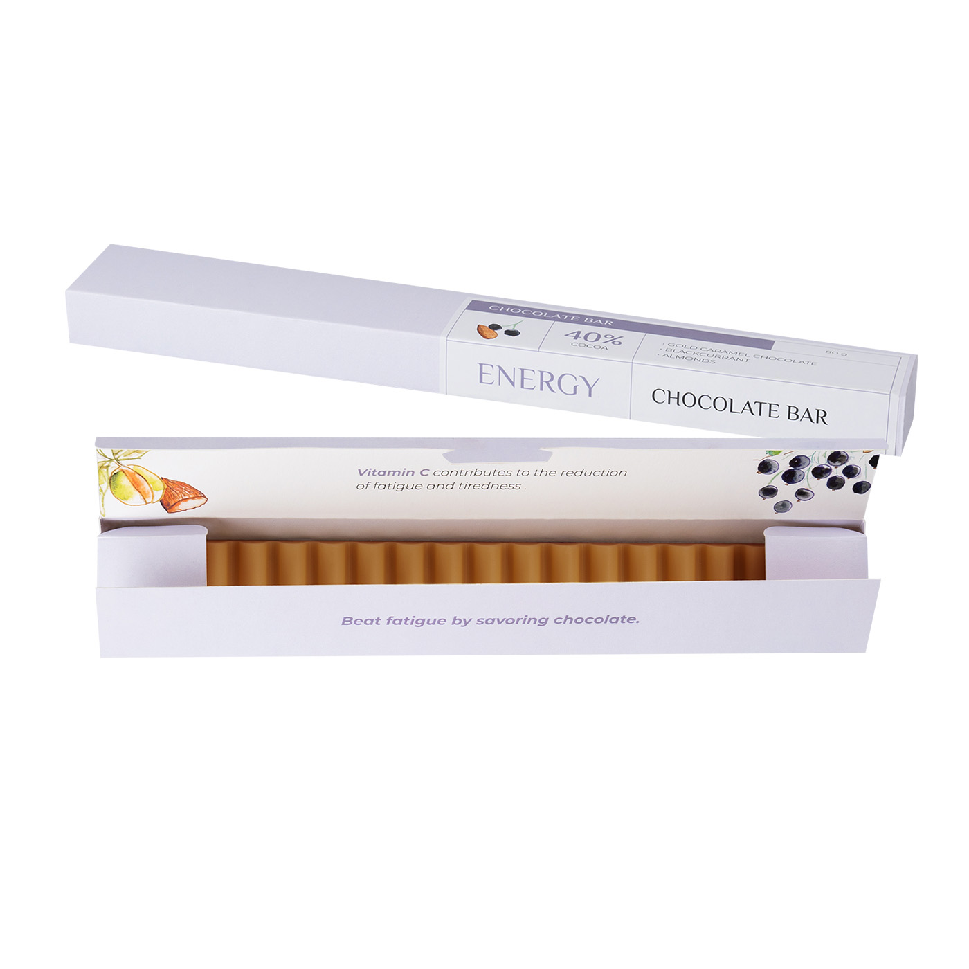 Energy Schokolade Riegel 80 G