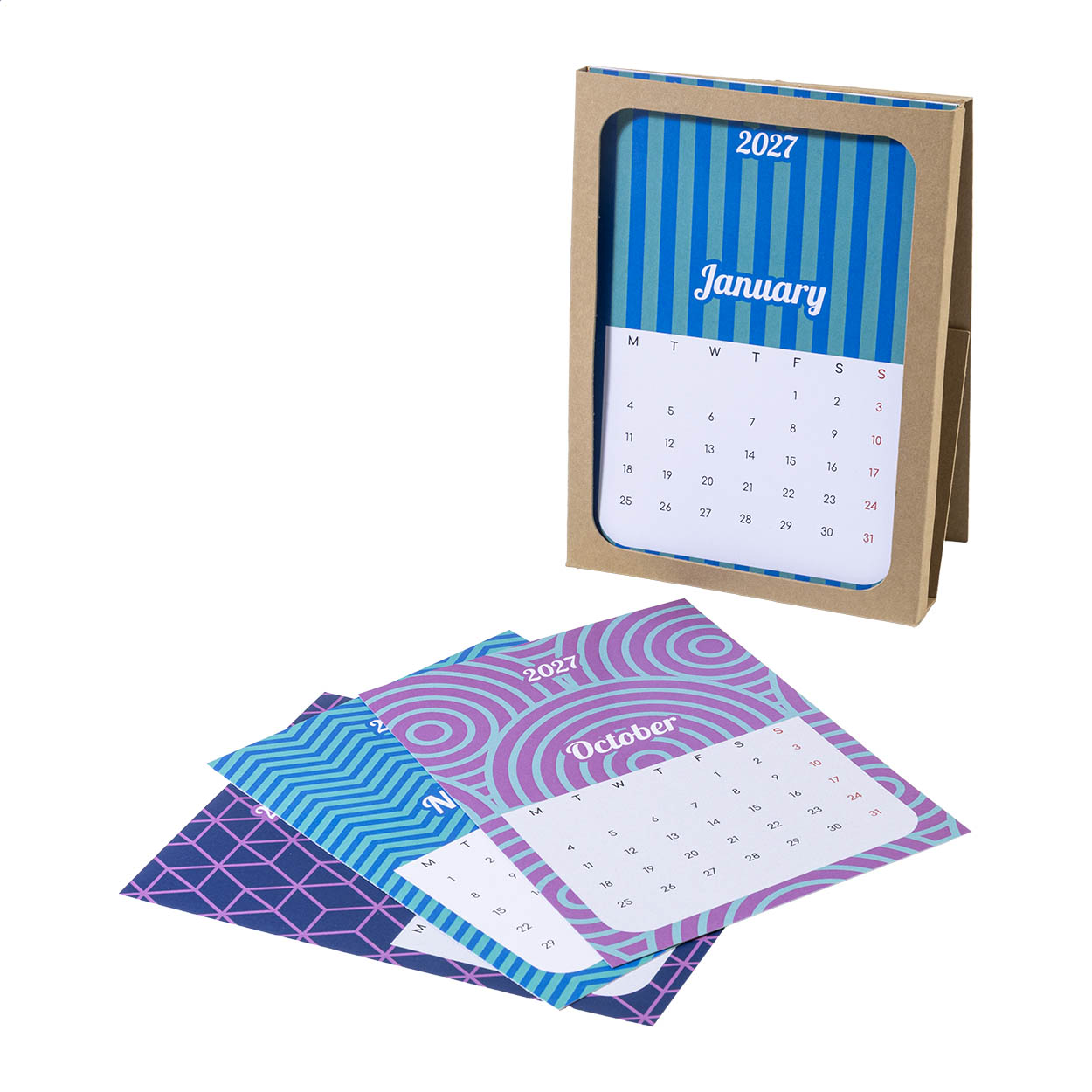 Individueller Tischkalender CreaDate Shuffle