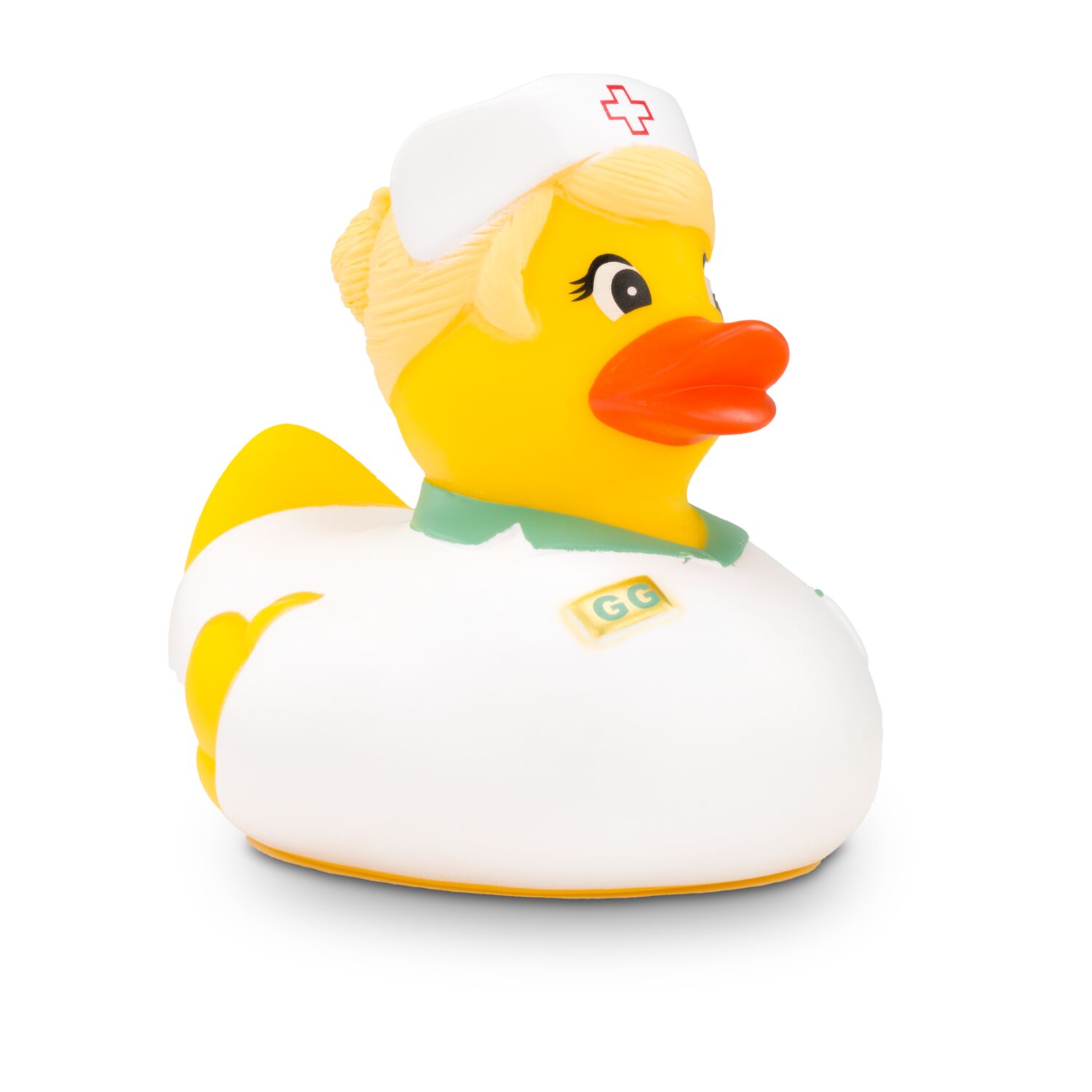 Werbeente Gisela Gesundheit
