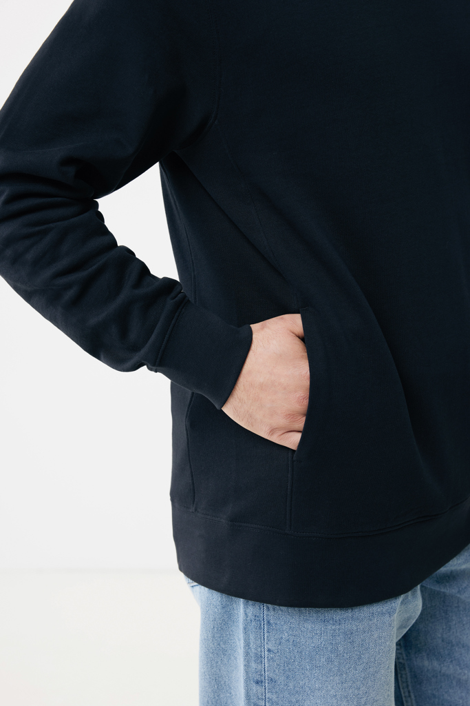 IQONIQ Yengo Hoodie mit Seitentaschen aus rec. Baumwolle