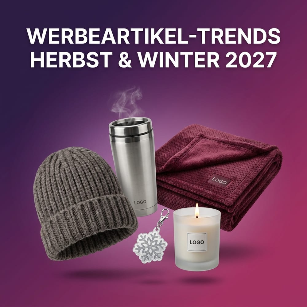 Werbeartikel-Trends für Herbst und Winter 2026/2027