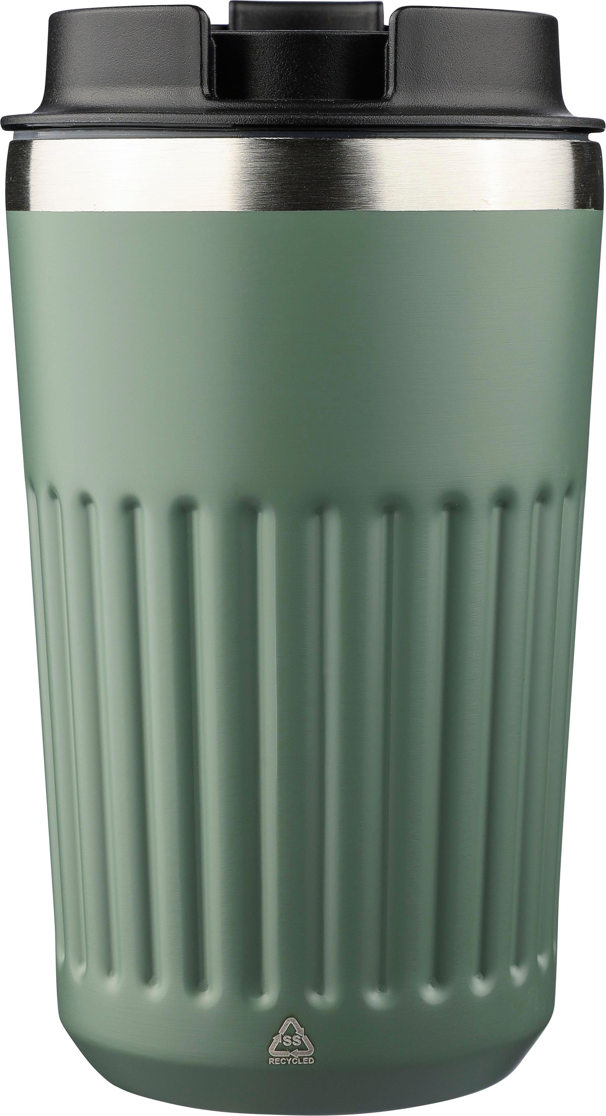 Reisebecher aus recyceltem Edelstahl (400 ml) Chiara