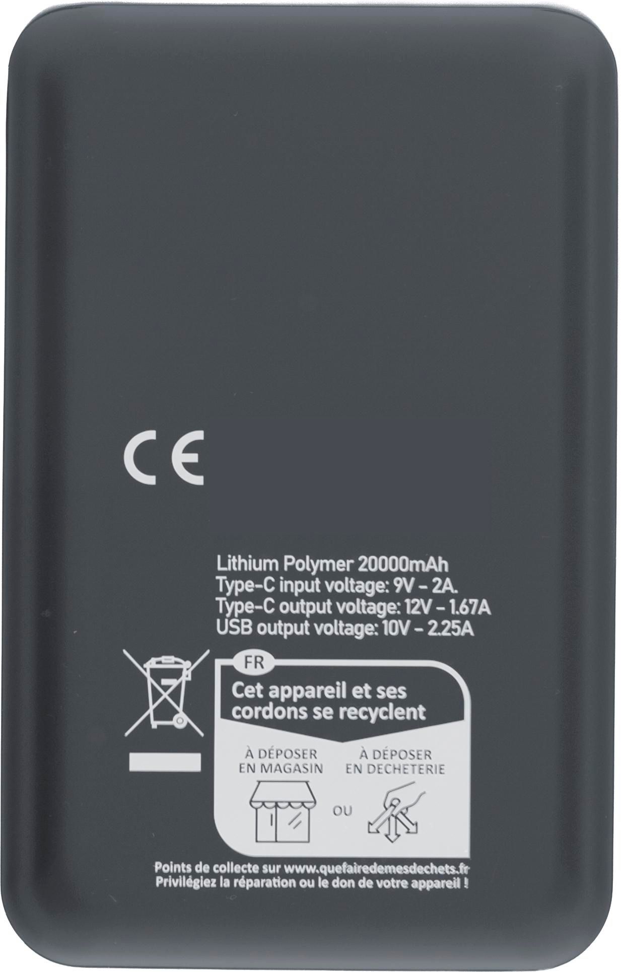 Powerbank Rayen | Recycelt | 20.000 mAh