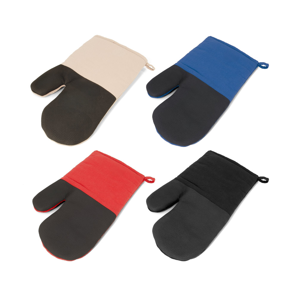 LAWSON Ofenhandschuh aus 100 % Baumwolle mit Silikon auf einer Seite