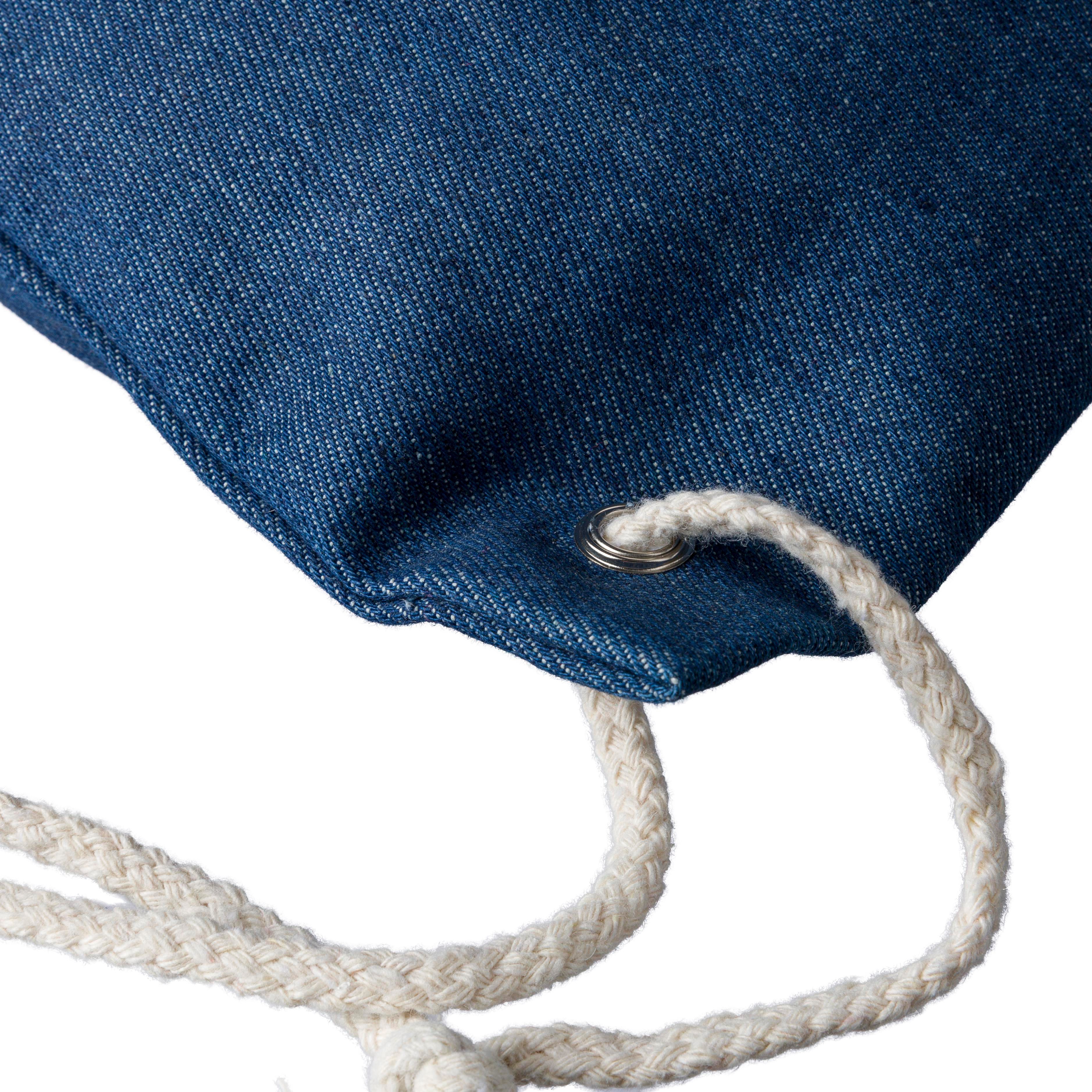Kordelzugbeutel Dex | Recyceltes Denim | 6,6 l