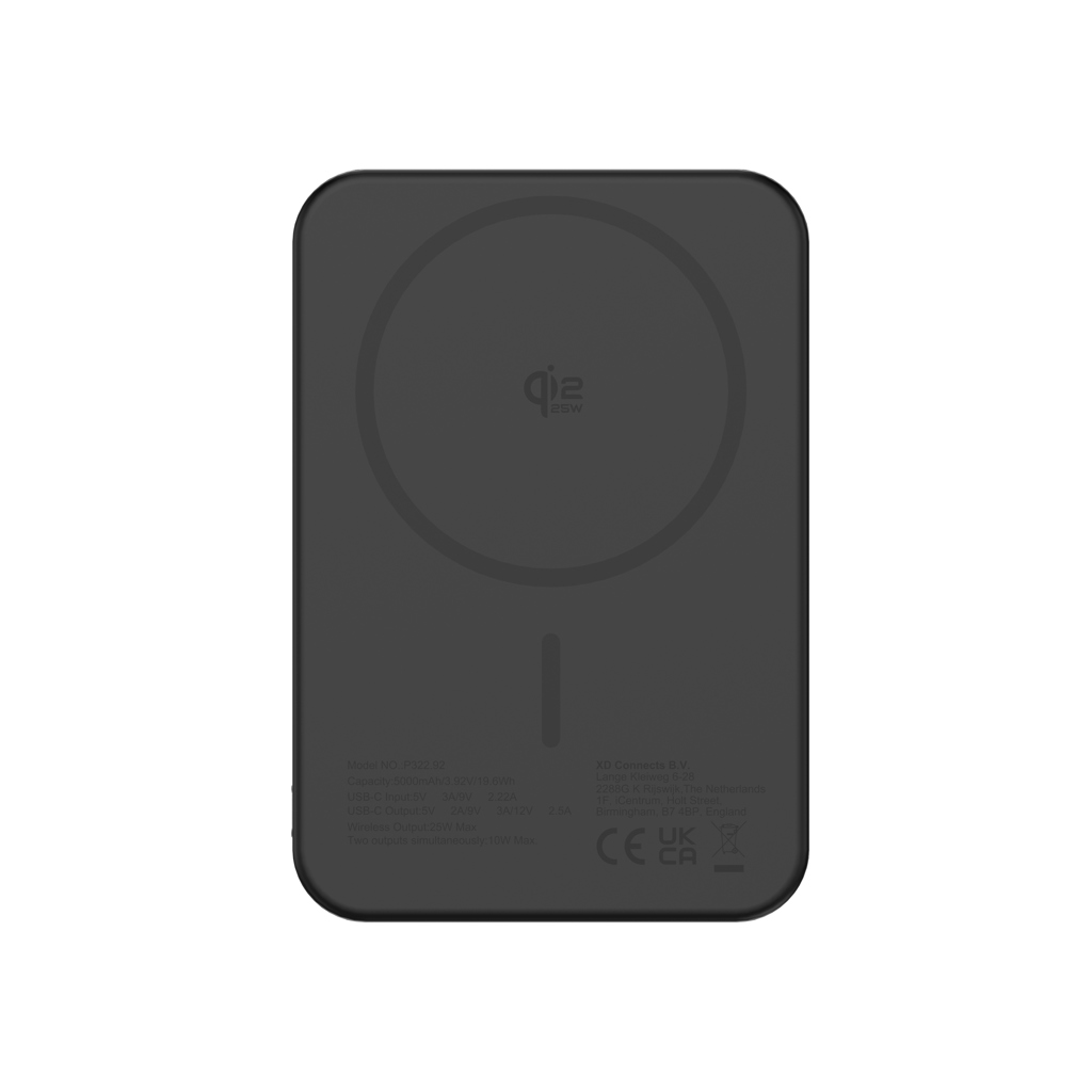 Urban Vitamin Pomona 5000mAh Qi2.2 25W magnetische Powerbank