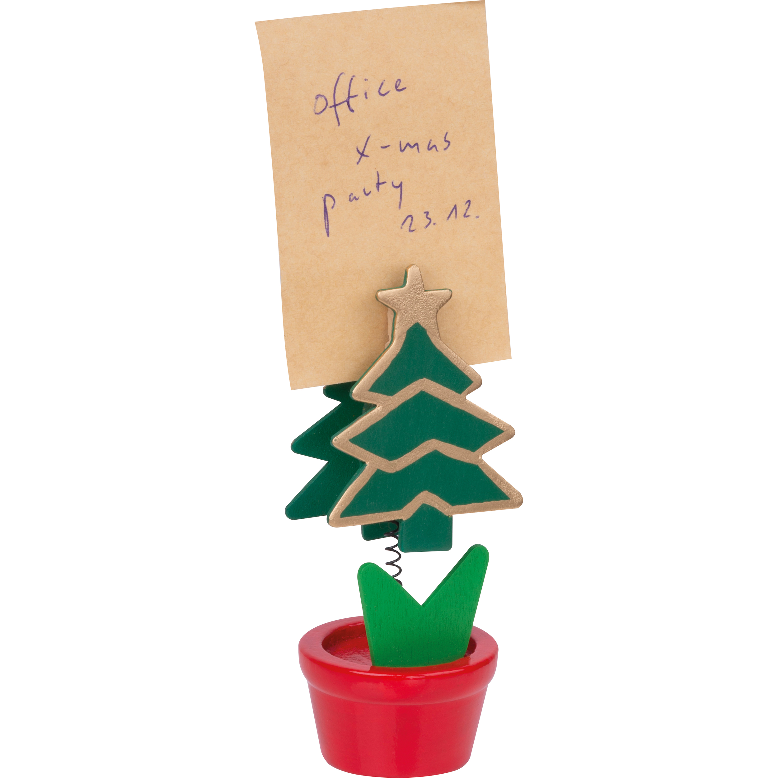 Weihnachtlicher Notizzettelhalter ANGELA
