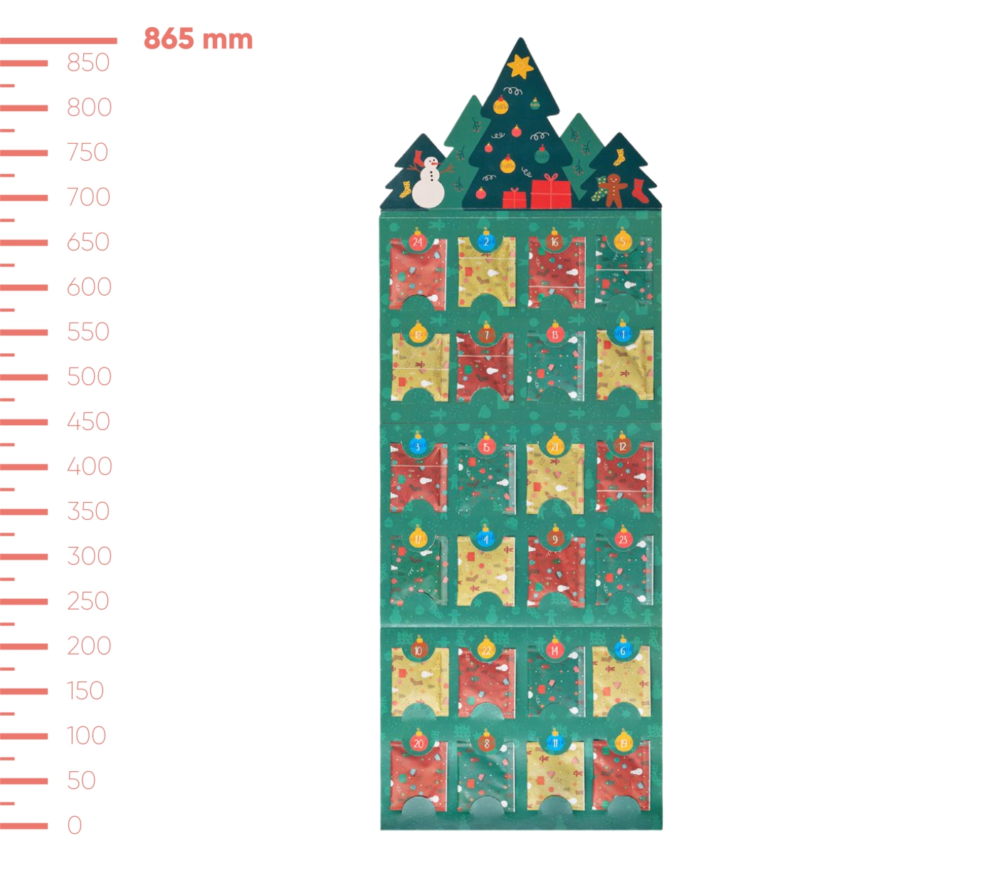 Adventskalender mit Tee Choins