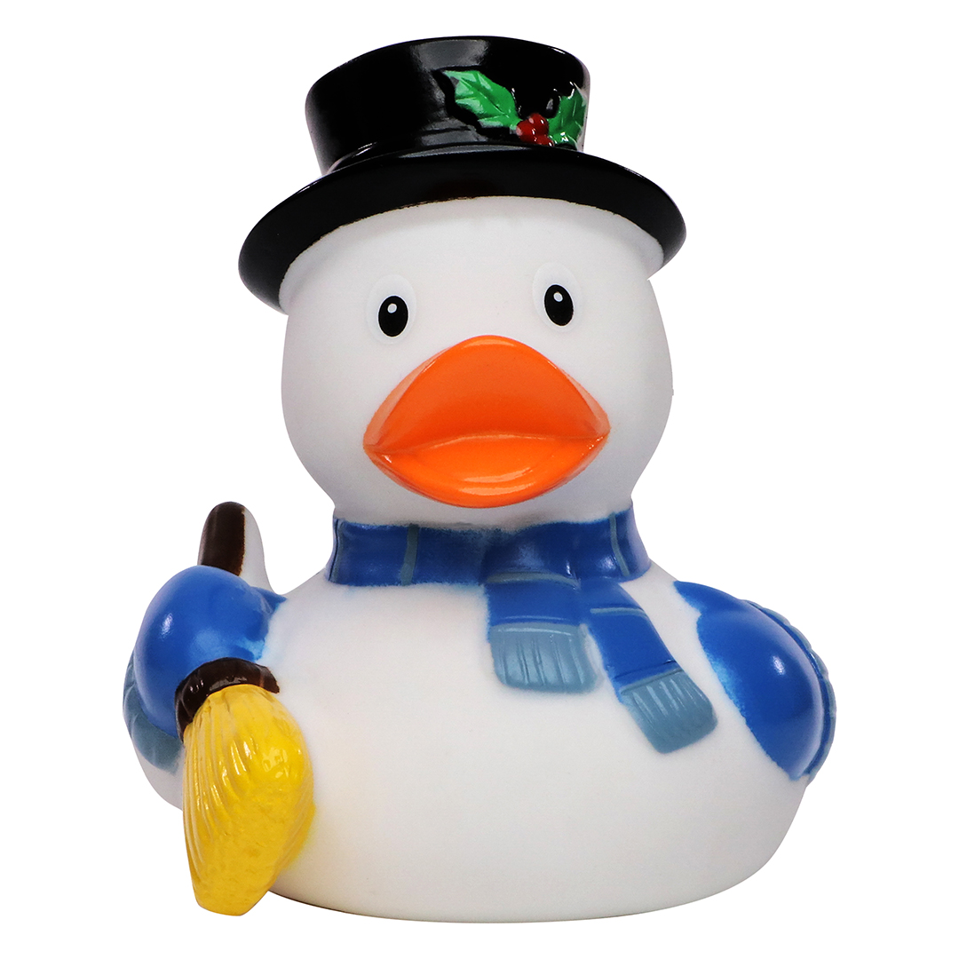 Quietsche-Ente Schneemann