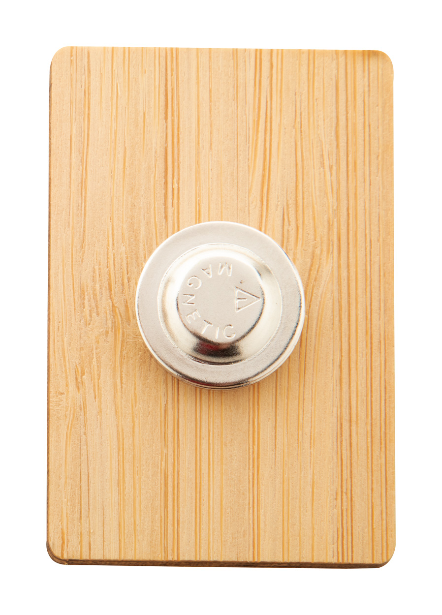Bambus-Anstecker BooBadge