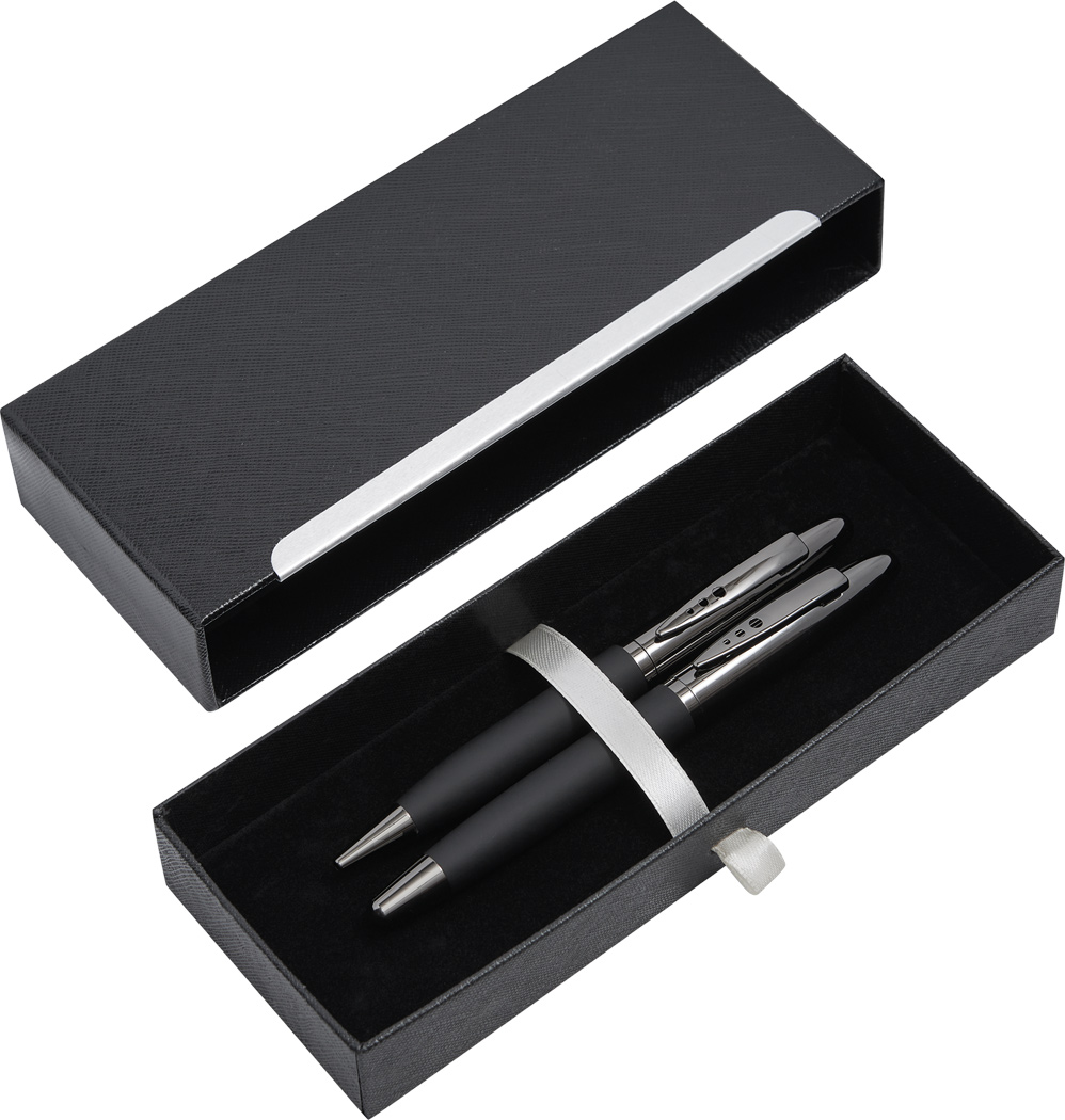 Schreibset BLACK ELEGANCE