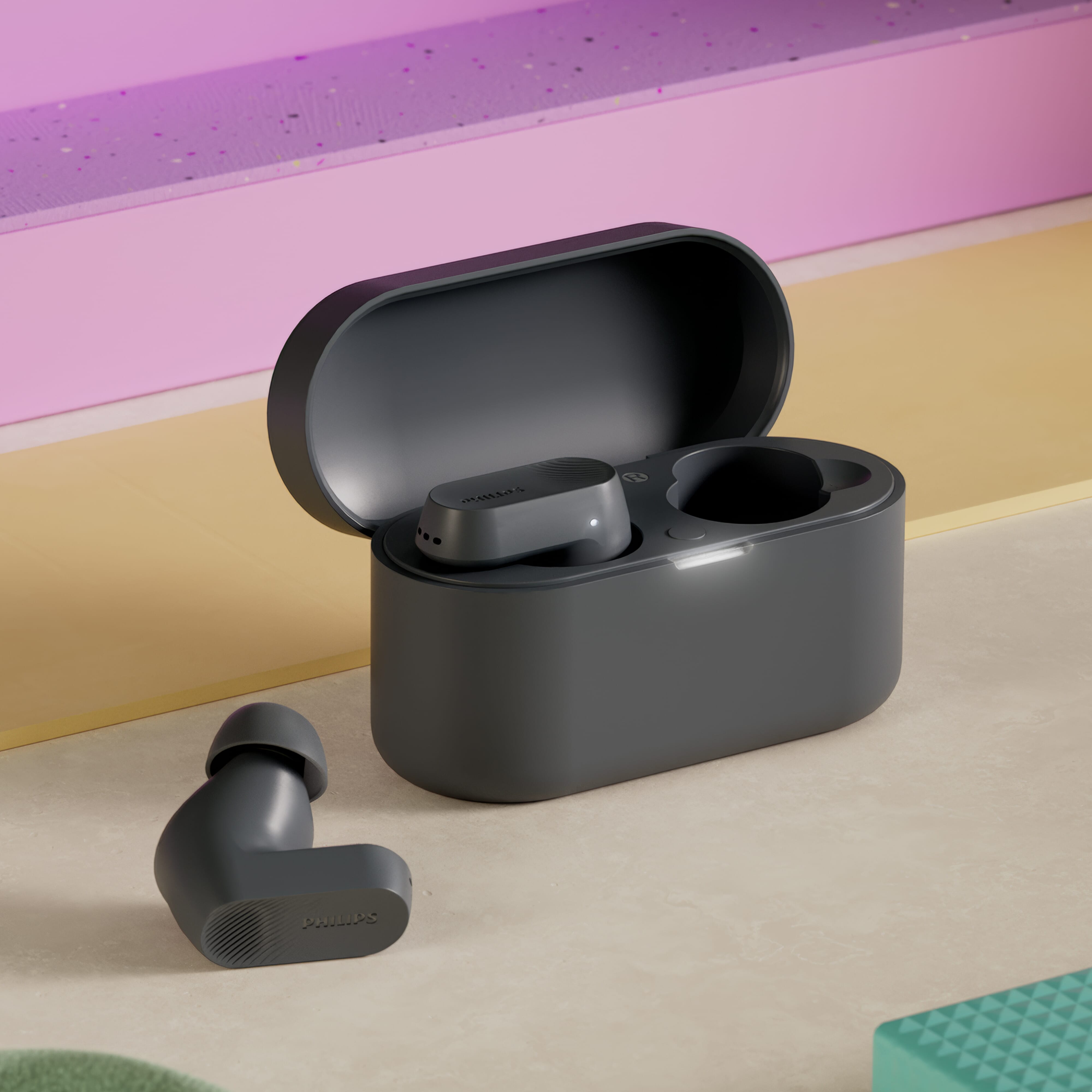 Philips Noise Cancelling Pro Ohrhörer mit bis zu 24 Stunden Spielzeit